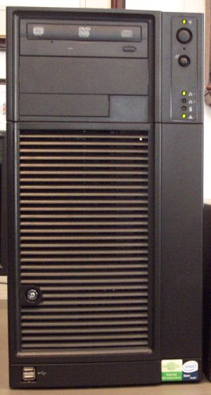 My Intel Xeon Quad Core RAID 1 Data Server.